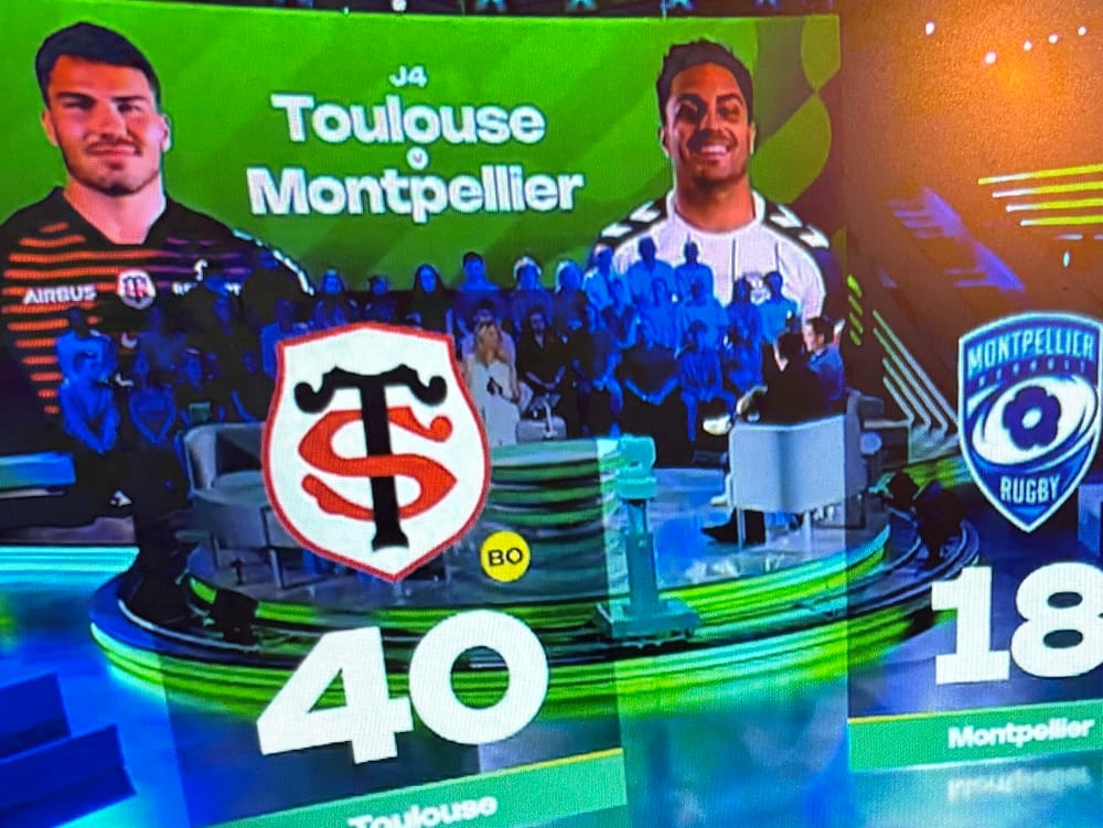 Final score, courtesy of Canal Plus.